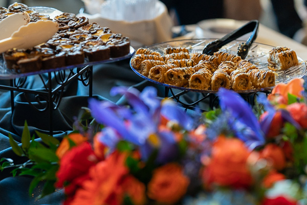 Delicious desserts made by Annette's Food Services team