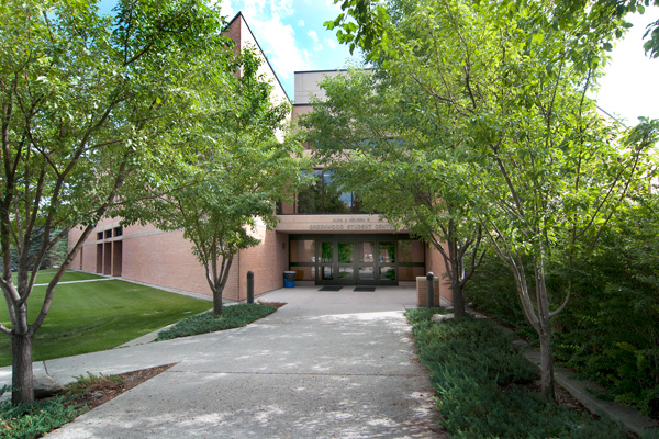 Greenwood Student Center South entrance