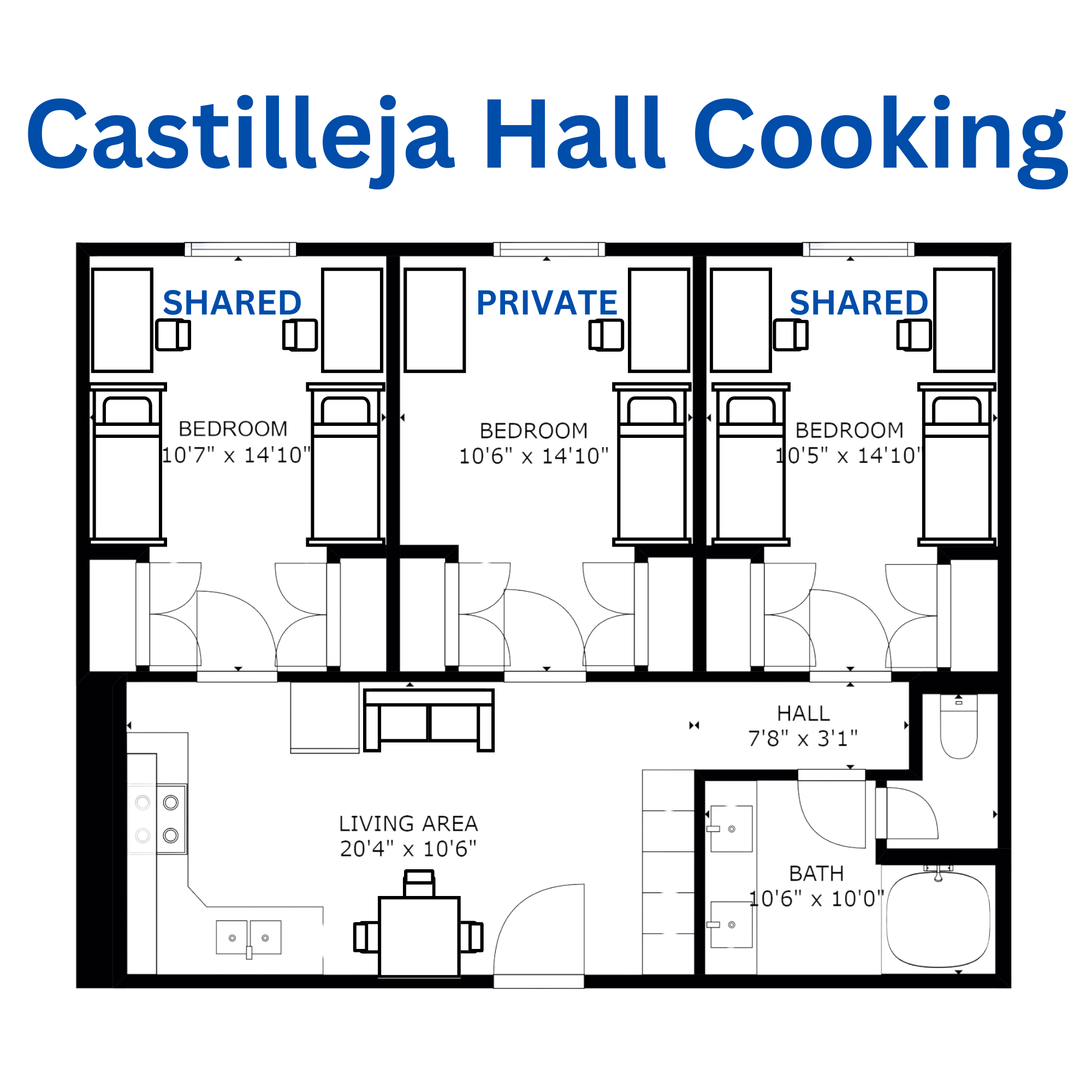 Castilleja Floor Plan